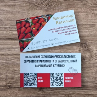 Отзывы клубничников о моём агросопровождении при выращивании клубники 