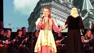 Орекстр ЖЕМЧУЖИНЫ РОССИИ, г. Севастополь, поет Влада Верхотурова