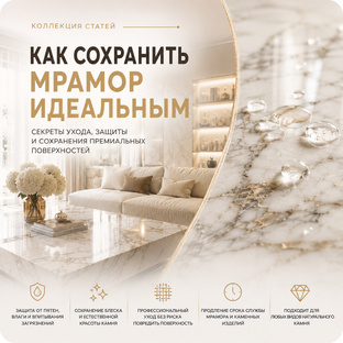 Как сохранить мрамор идеальным