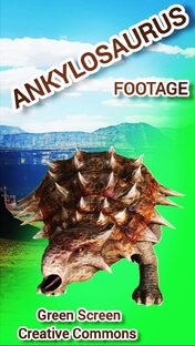 ДИНОЗАВРЫ GREEN SCREEN 