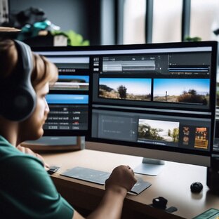 Монтаж -видео, -аудио. Превью, теги и SEO  оптимизация 