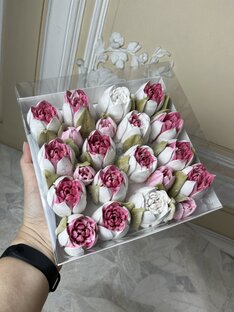 Букеты из зефира