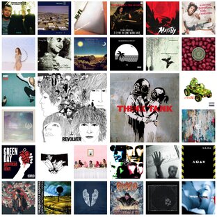 70 любимых альбомов, открытых с зимы 2013 по зиму 2023 года