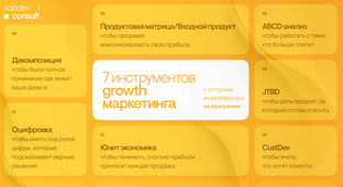 7 основных инструментов growth-маркетинга
