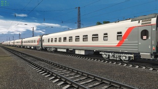 Trainz 22 сценарий "287С Новороссийск - Москва" Лихая - Новочеркасск