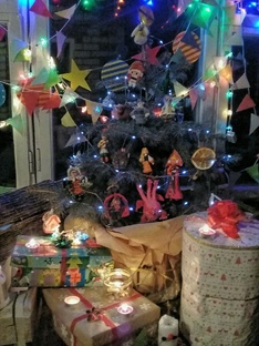 Ватные ёлочные игрушки 