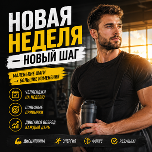 Новая неделя - новый шаг