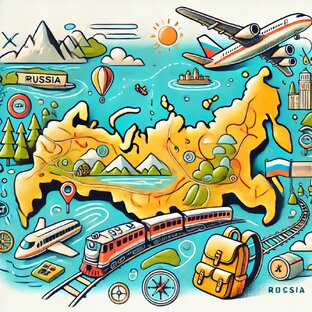 Путешествуем по России.