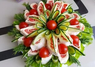 Рецепты салатов и закусок