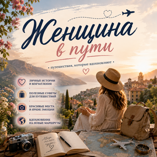 🚶‍♀️ Женщина в пути
