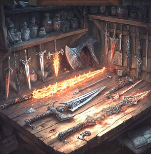 Арсенал приключенца: Всё о доспехах, оружии и снаряжении ДнД