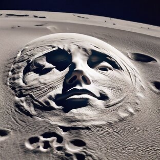 Книга "Он снял быстро шлем и окунул лицо в лунную пыль"