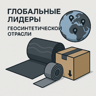 Глобальные лидеры отрасли геосинтетики