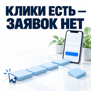 Клики есть, а заявок нет