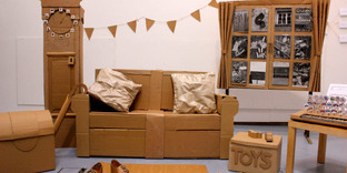 Идеи из картона для дома.