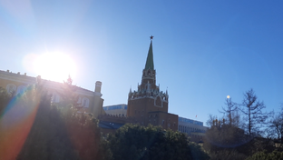 Москва: Александровский сад и Кремль