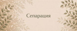 Сепарация