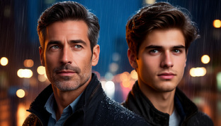 Подполковник Алексей Злобин и старший лейтенант Малышев