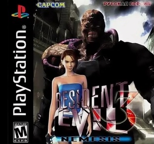 Resident Evil 3 Nemesis PlayStation1 (1999г)
