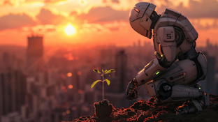 AI - Нейросети - Роботы - Путешествие на Марс 