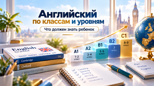 Английский по классам и уровням: что должен знать ребенок