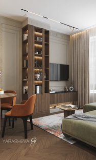 Дизайн интерьера квартиры в ЖК Форивер (Foriver)