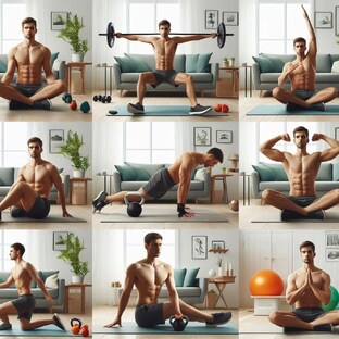 Набор мышечной массы дома