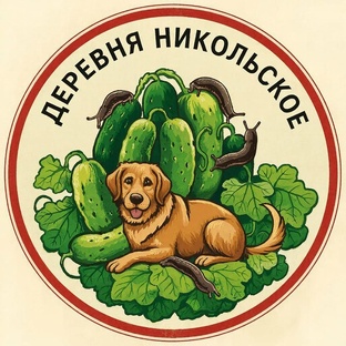 Весёлые картинки о д. Никольское. ИИ