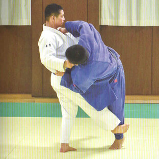 Передняя подсечка. Sasae Tsurikomi Ashi. Дзюдо. Самбо