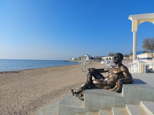 Крым в феврале. Санаторий.