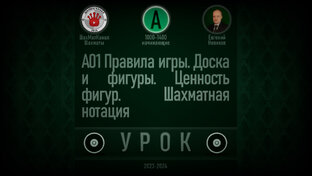 УРОКИ группы A - рейтинг 1000-1400, начинающие. ШахМатКанал Шахматы