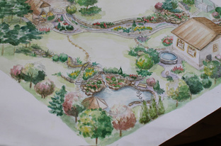 Водоемы и ручьи.