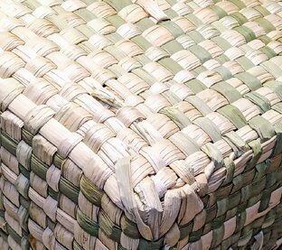 Ткацкое плетение из рогоза.