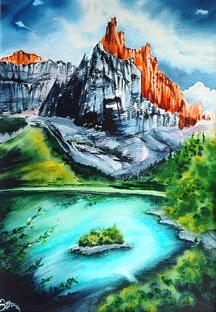 Видео: рисование картин акварелью