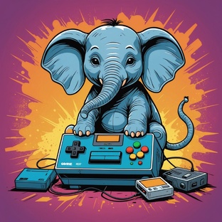 Рубрика: Детство с серым слонёнком.  