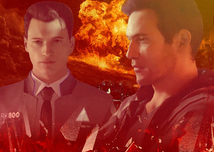 Detroit: Become Human. Fan fiction / Фанфикшн. "Быть человеком"