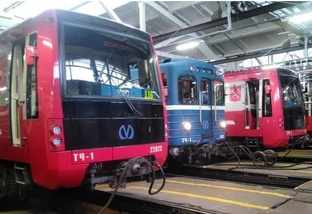 Виды поездов метро