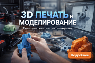 3D ПЕЧАТЬ и МОДЕЛИРОВАНИЕ