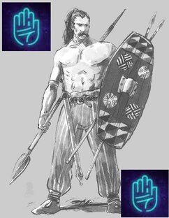 Варвары в бою