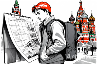 Вася и календарь приключений