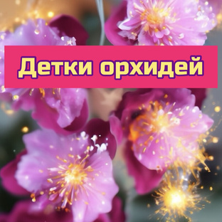 Детки орхидей фаленопсис .