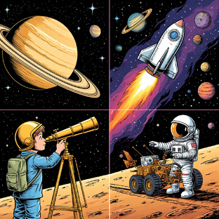 Космическая Одиссея: от телескопа до роверов