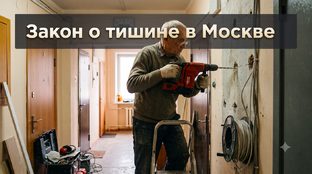 Закон о тишине в Москве: в какое время можно шуметь и сверлить