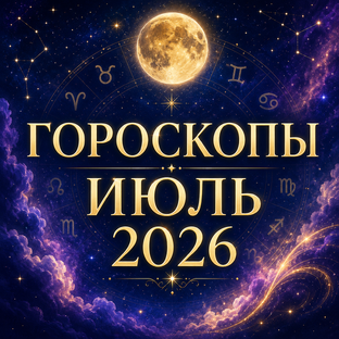 ГОРОСКОПЫ ИЮЛЬ 2026