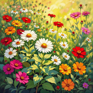 Садовые цветы