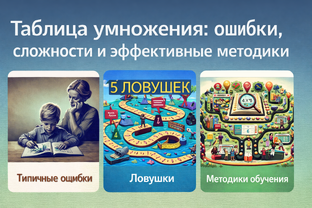 Таблица умножения без ловушек и ошибок