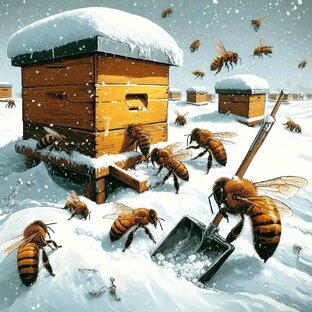 ЗИМОВКА🐝
