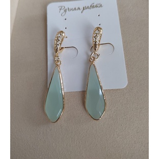 Серёжки из натуральных камней 💎.