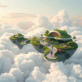 Сад в Облаке 