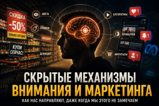 Скрытые механизмы внимания и маркетинга